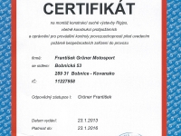 Certifikáty